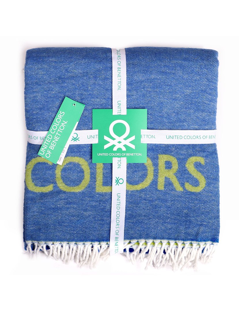 Manta Azul e Verde Arco-Íris