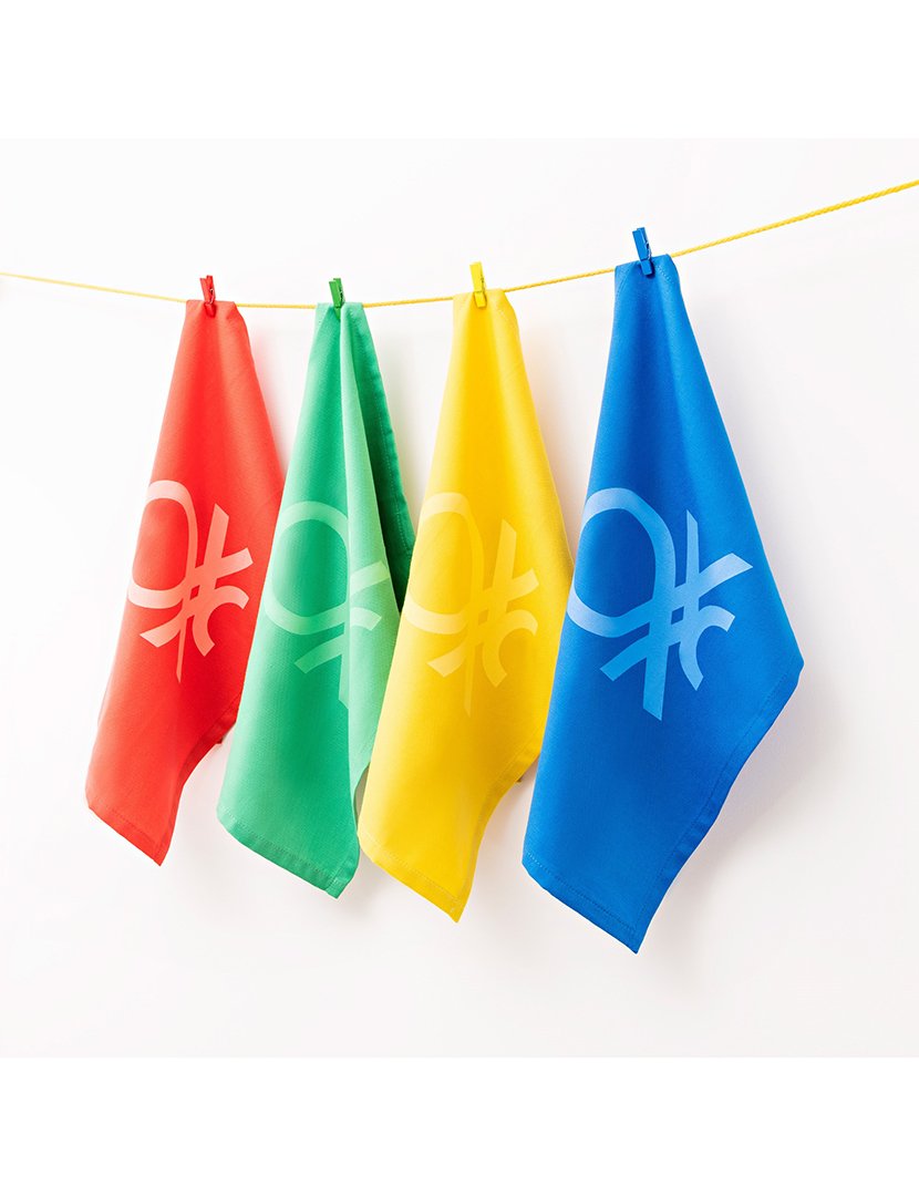 Conjunto 4 individuais de mesa Multicoloridos