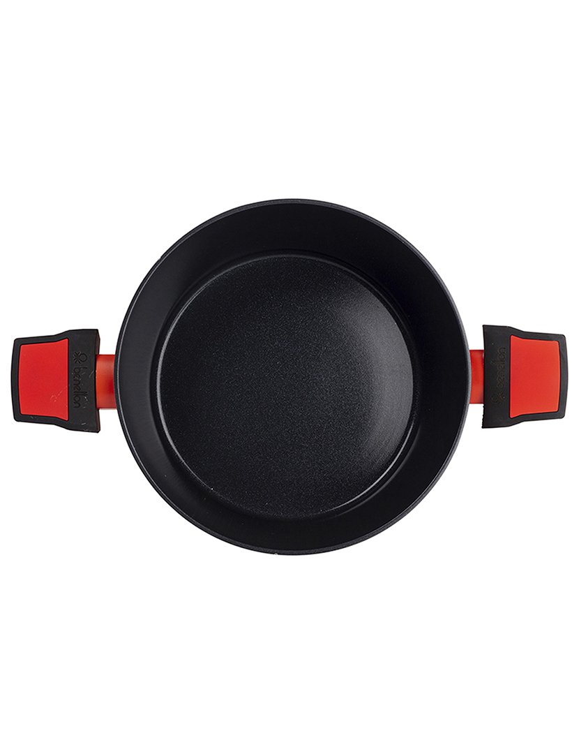 Caçarola com Tampa Alumínio Forjado Laranja