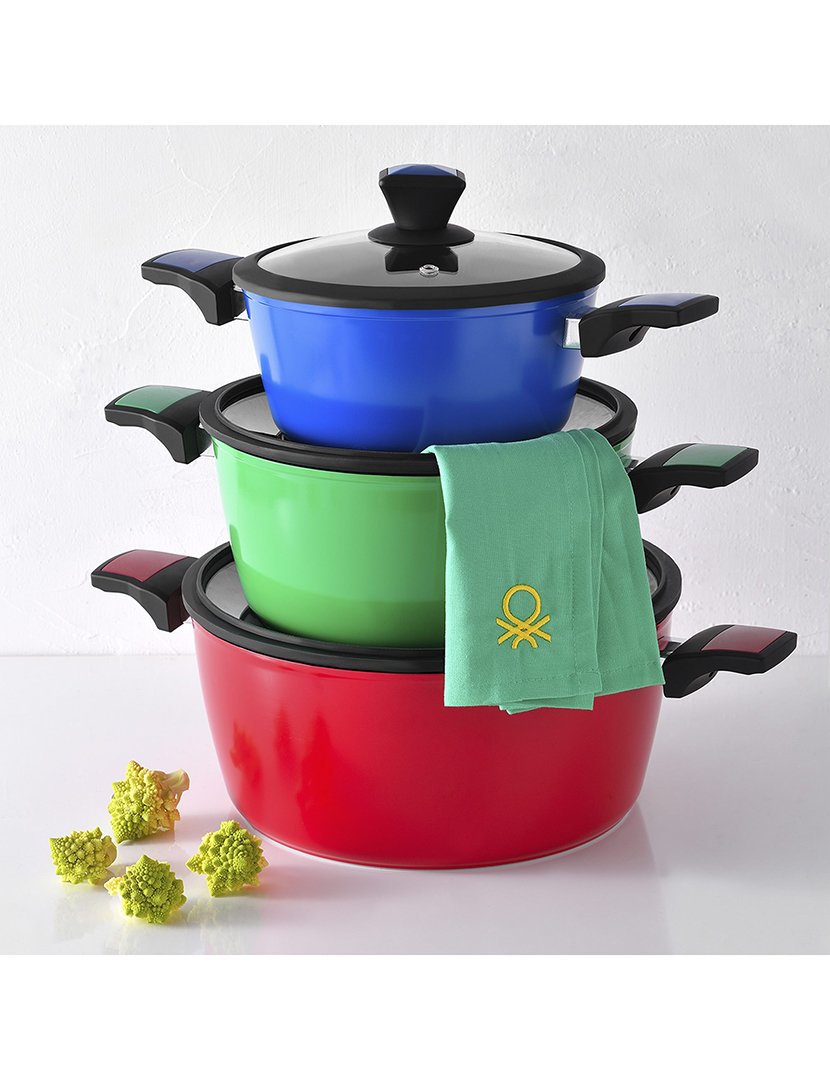 Caçarola com Tampa Alumínio Forjado Laranja