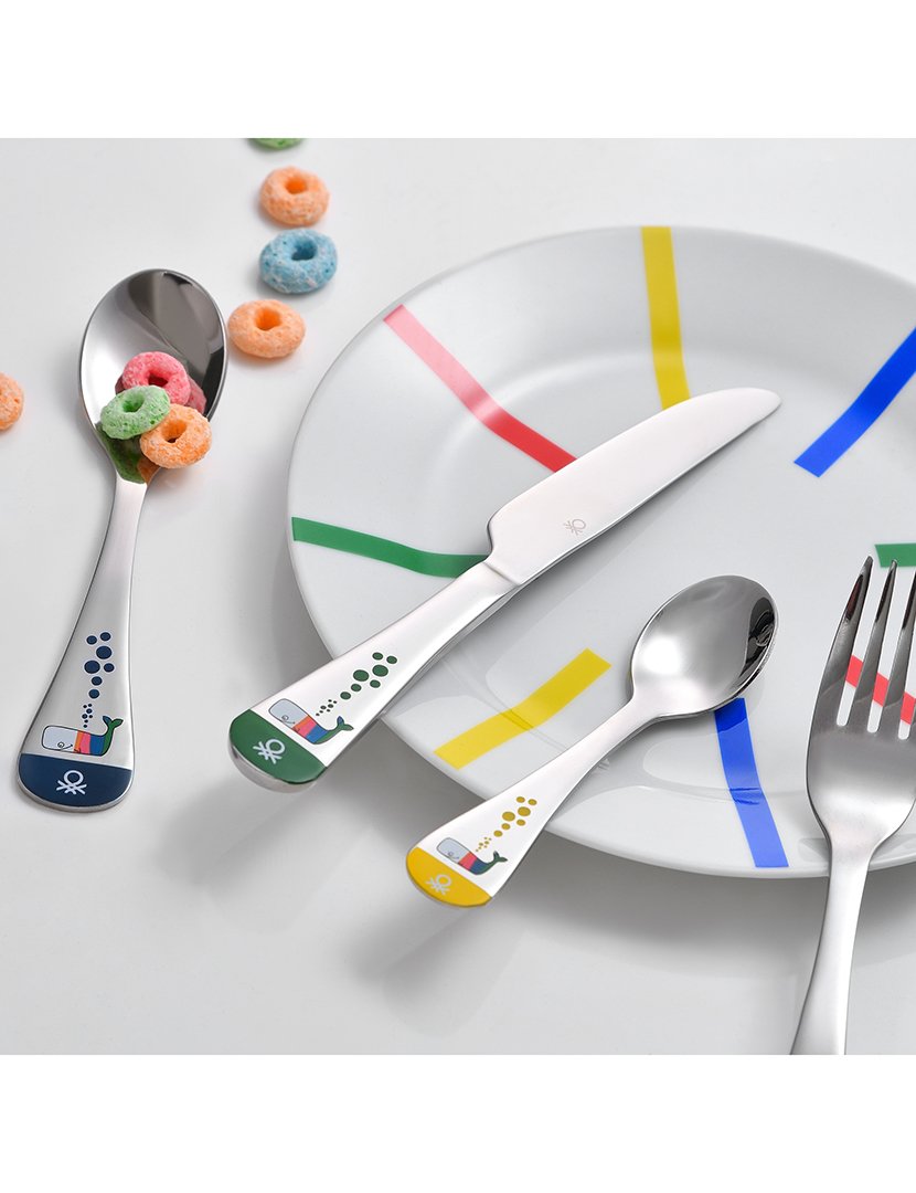 Conjunto Talheres 4 Peças para Crianças