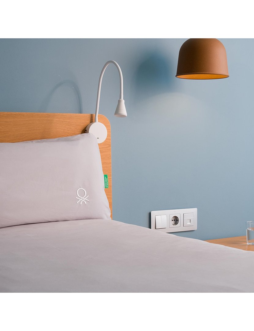 Conjunto Cama 2 Peças Cinza e Branco