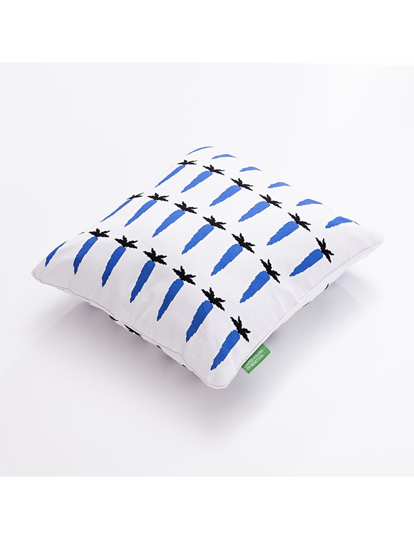 Almofada 40X40Cm Branco Cenoura