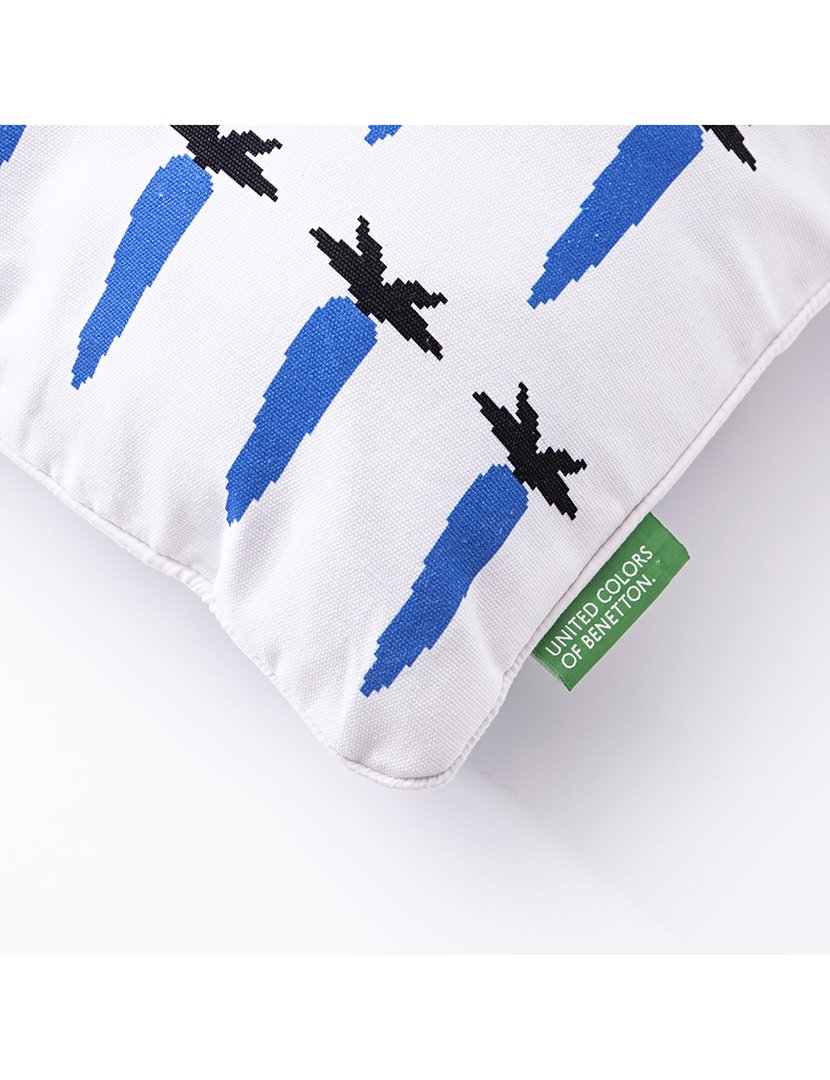 Almofada 40X40Cm Branco Cenoura