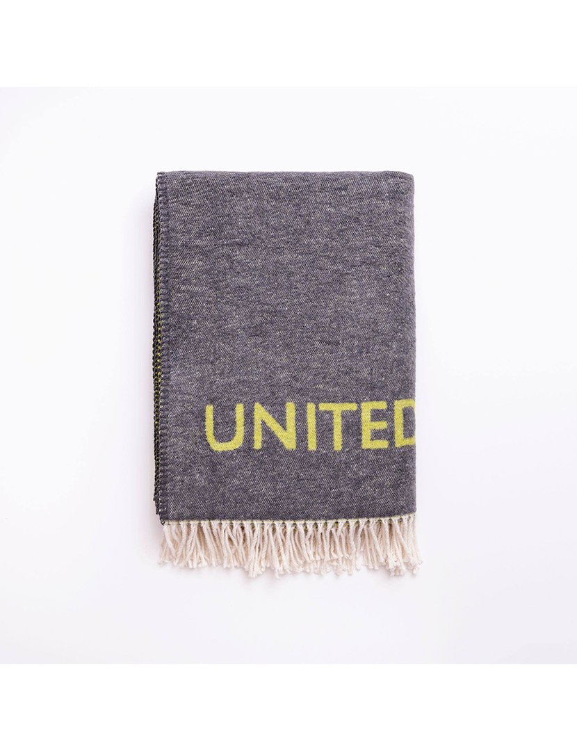 Manta Castanha e Verde