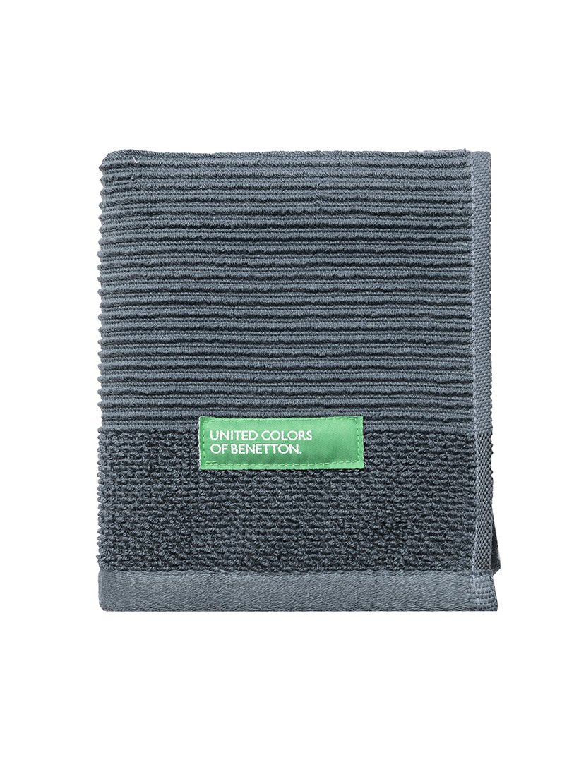 Conjunto 3 Toalhas de Banho Cinza Escuro