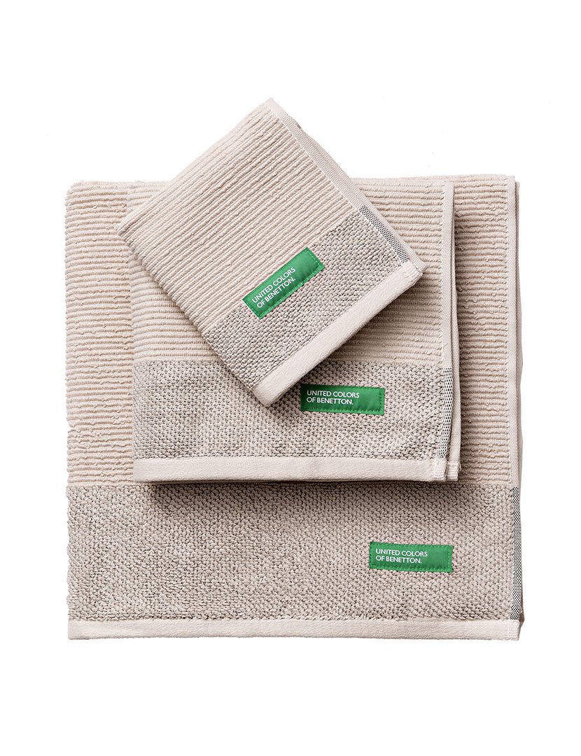 Conjunto 3 Toalhas de Banho Bege