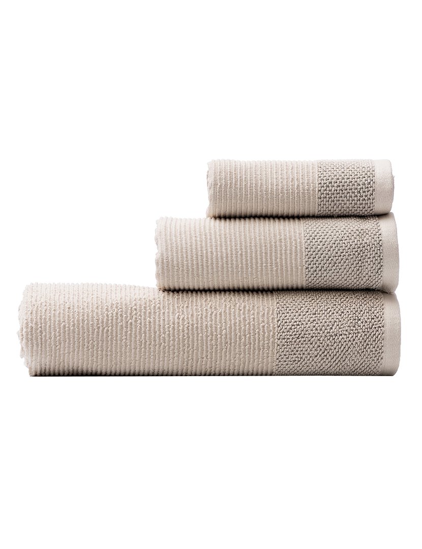 Conjunto 3 Toalhas de Banho Bege