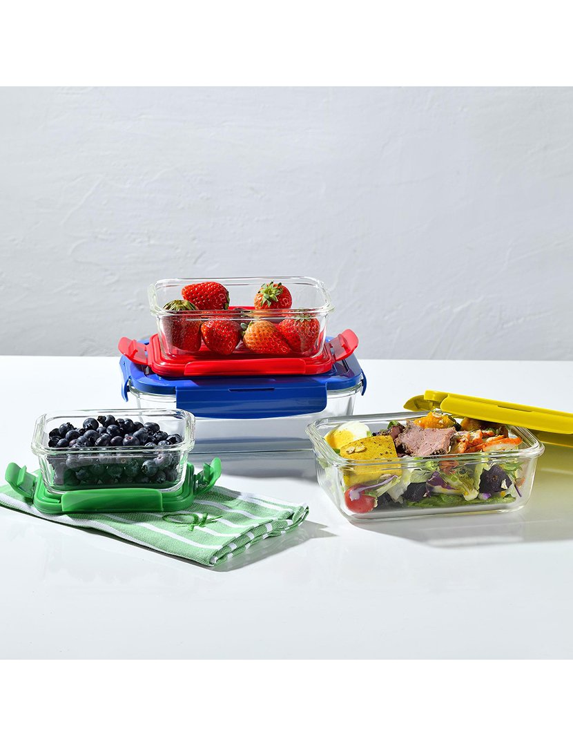 Conjunto 4 Taparueres de Vidro Verde