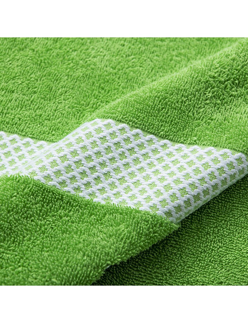 Toalha de Mão Jacquard Verde