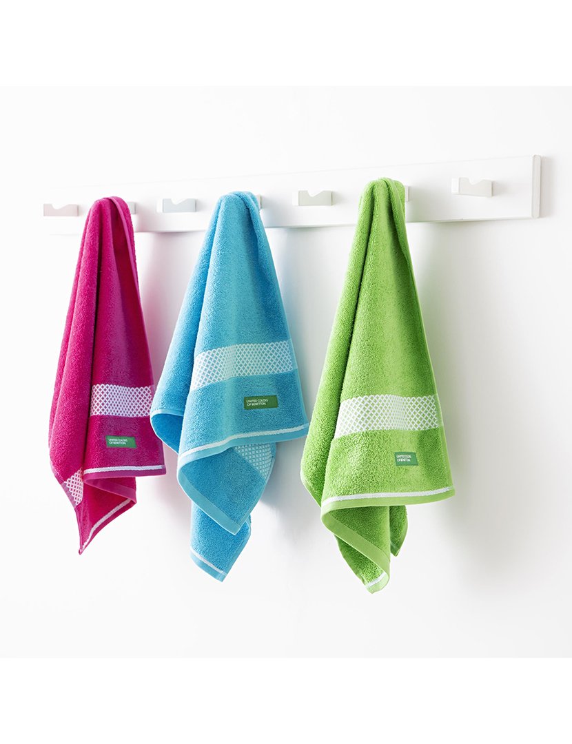 Toalha de Mão Jacquard Rosa