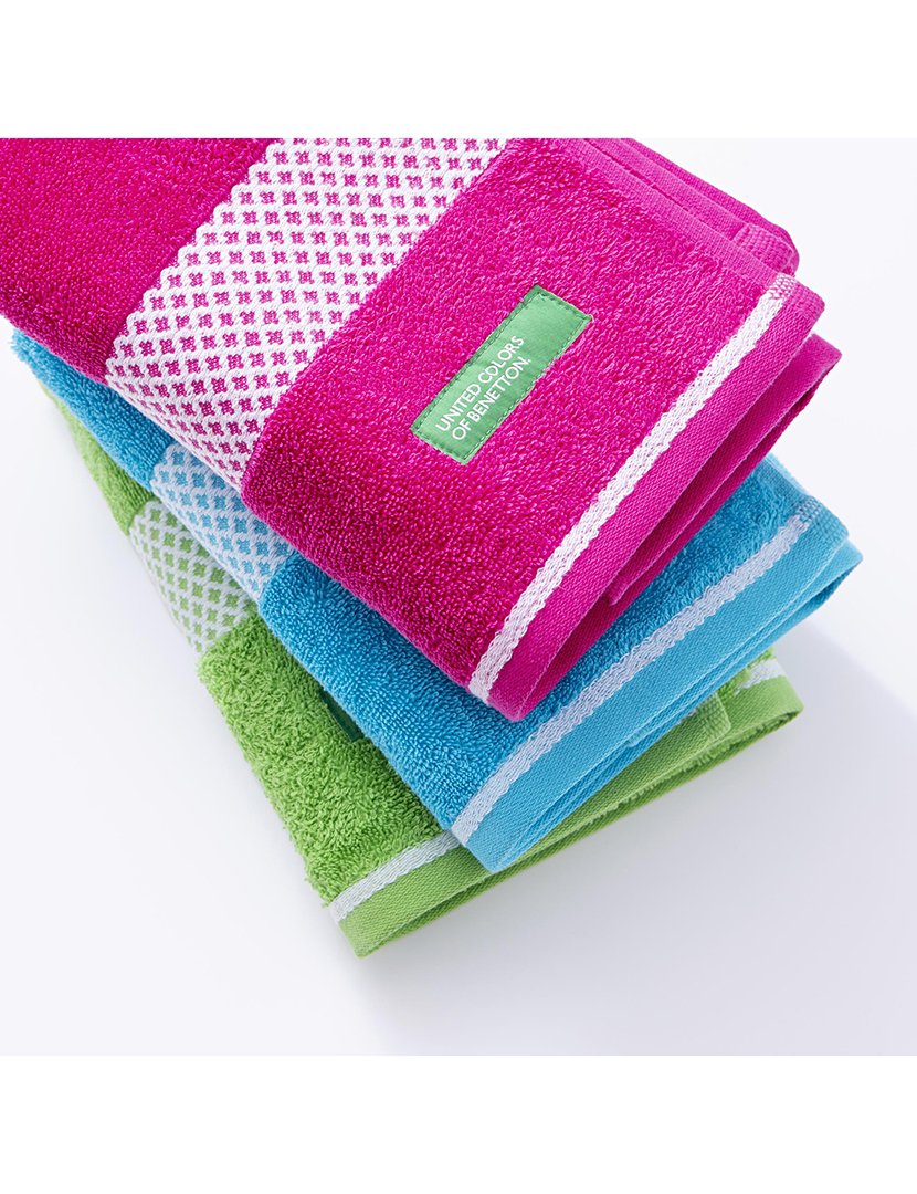 Toalha de Mão Jacquard Rosa