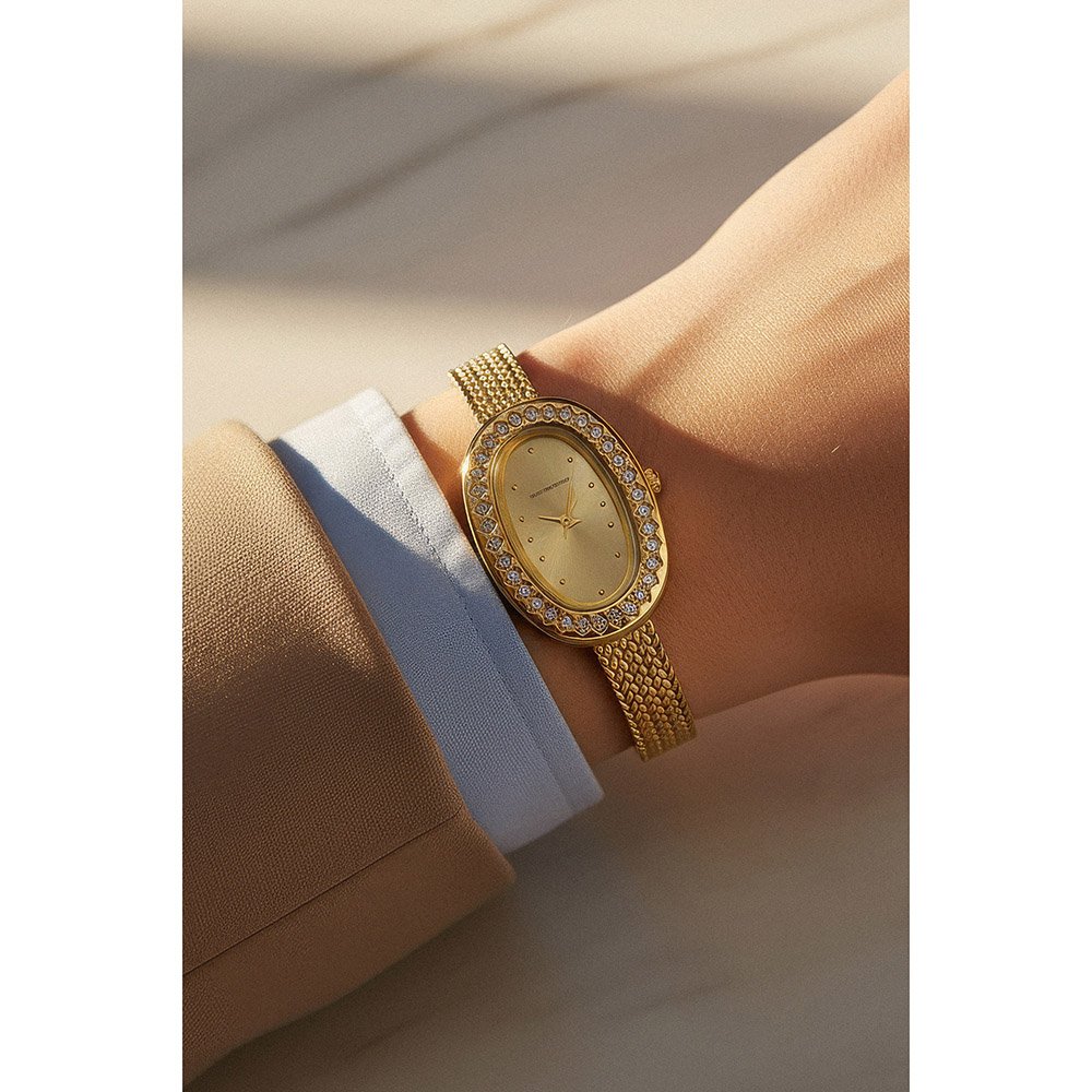 Relógio Feminino Dourado