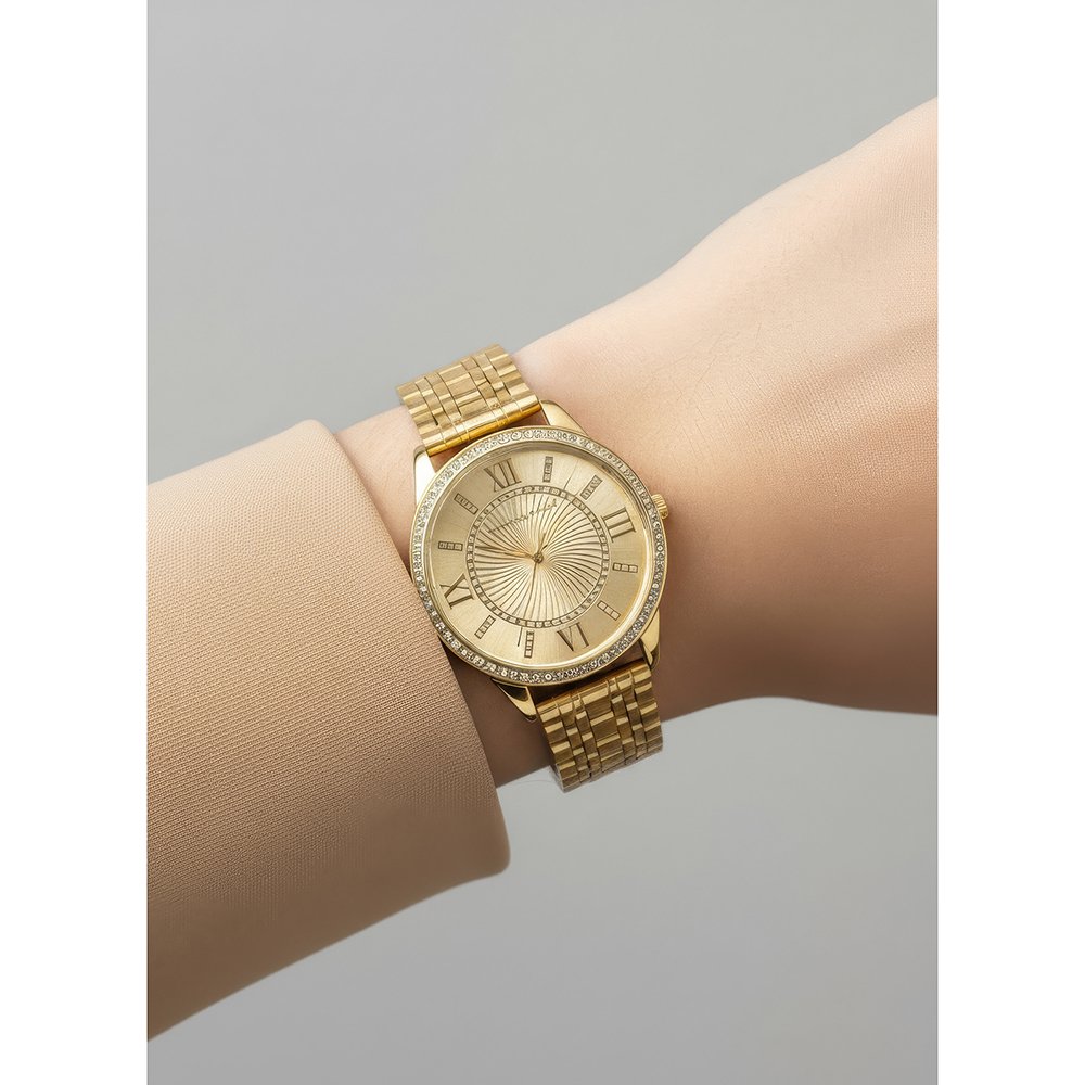 Relógio Feminino Dourado