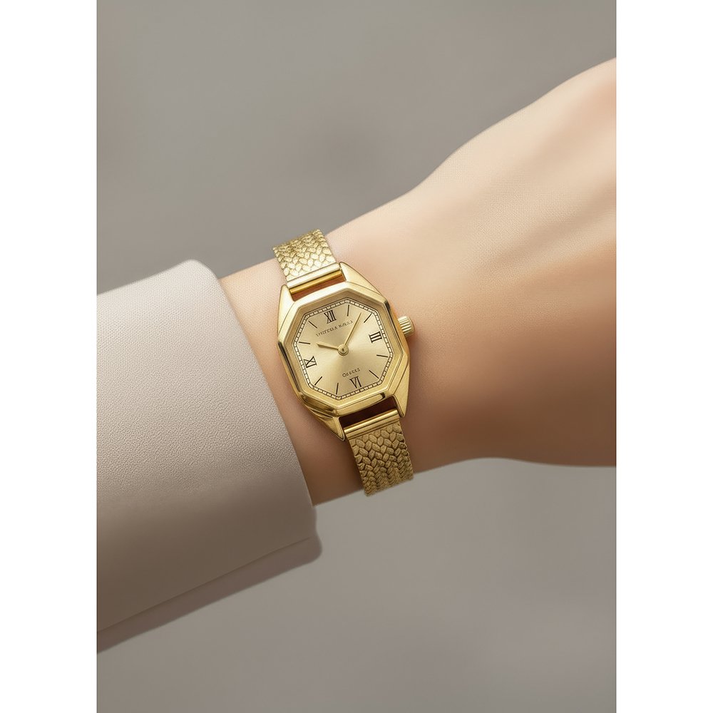 Relógio Feminino Dourado