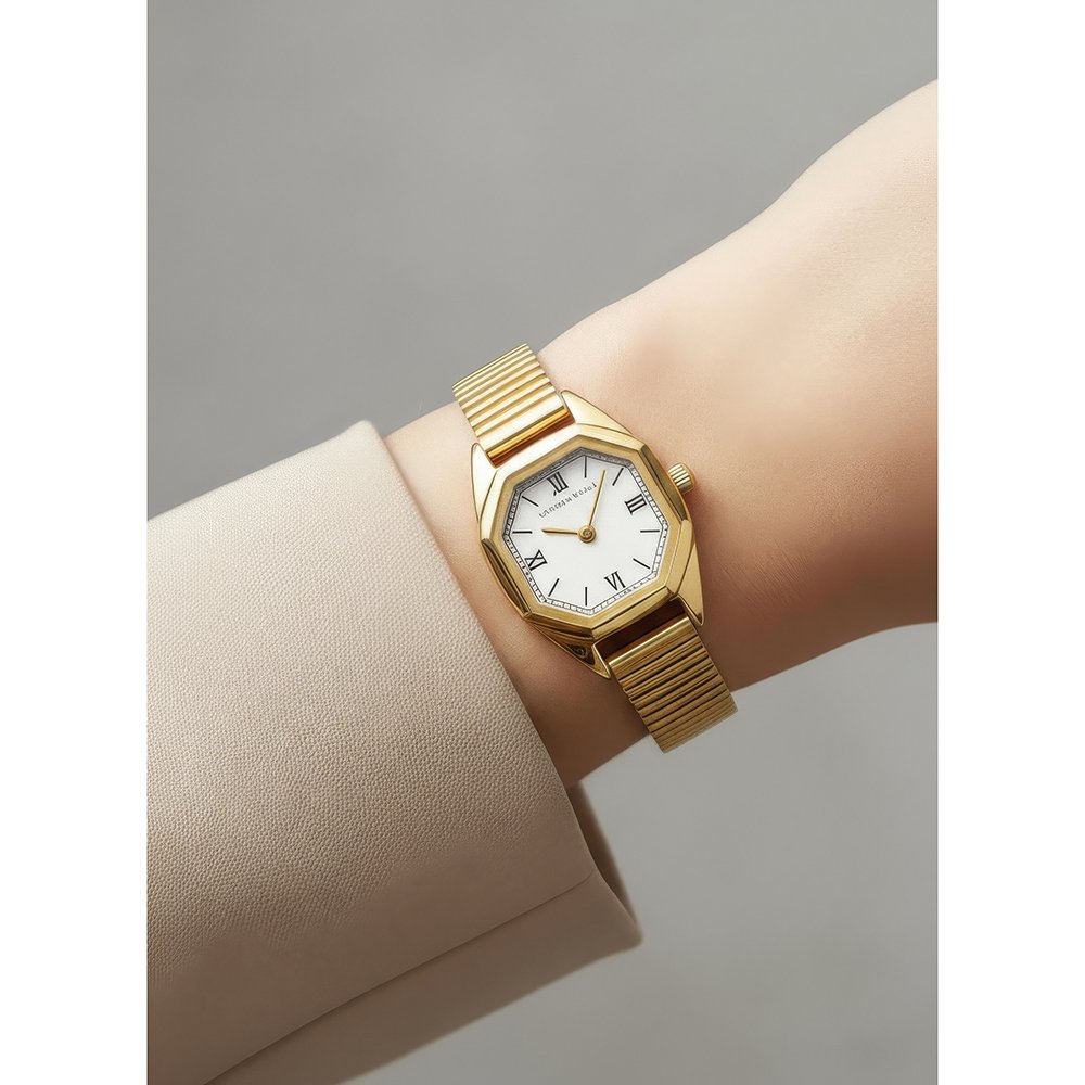 Relógio Feminino Dourado