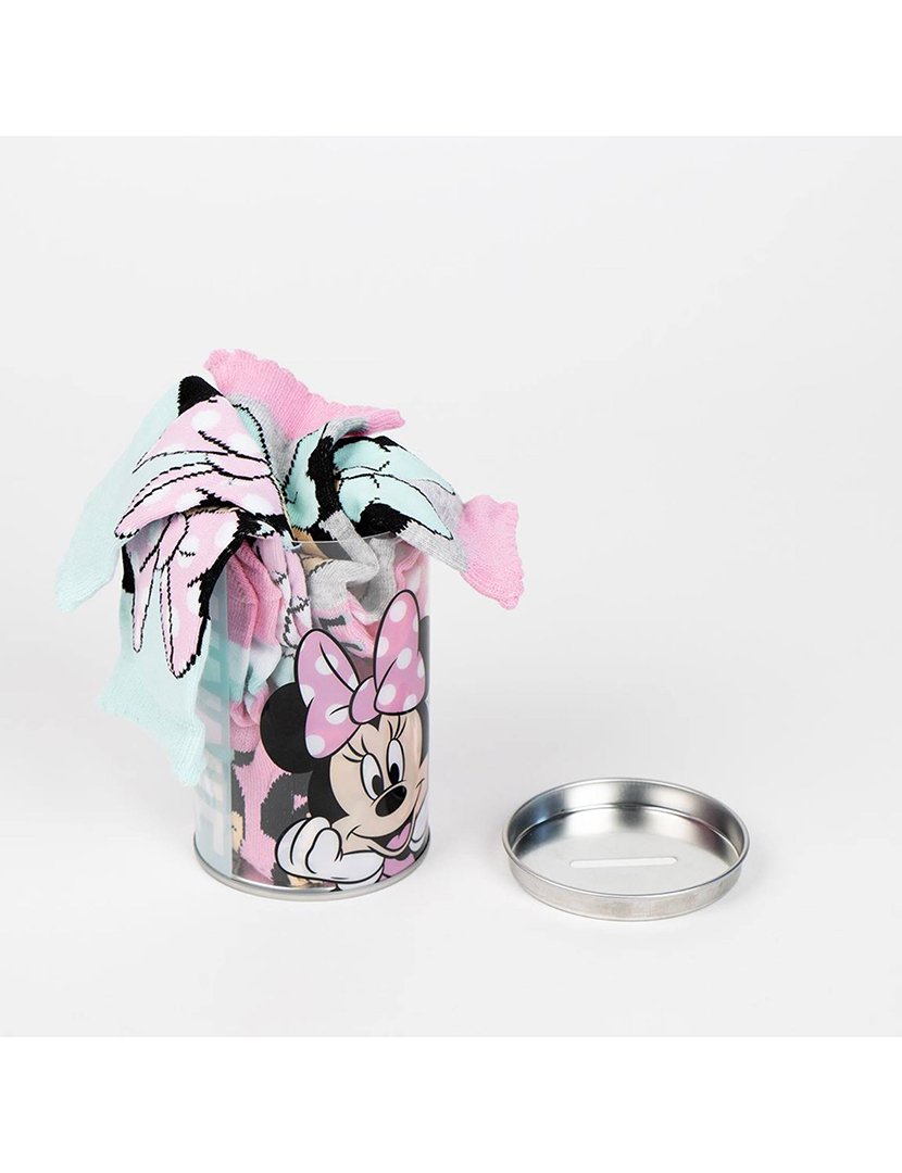 Pack 4 Meias Menina Minnie Multicolorido