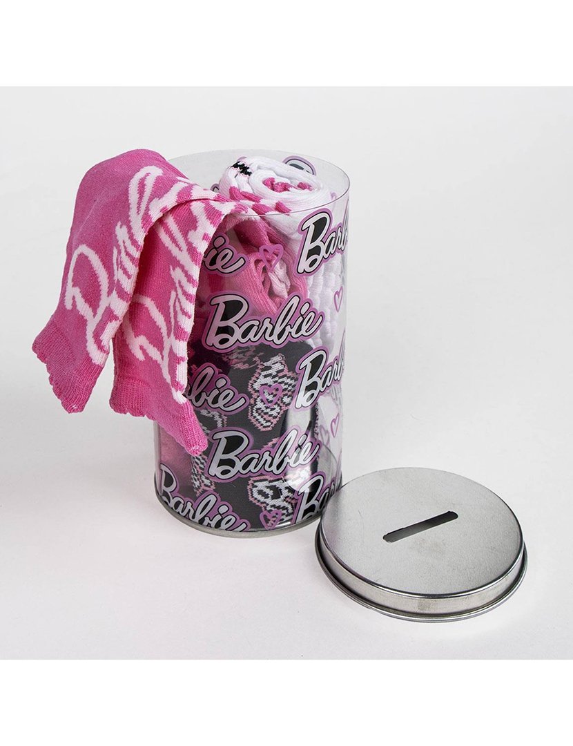 Pack 4 Pares Meias Menina Barbie Multicolorido