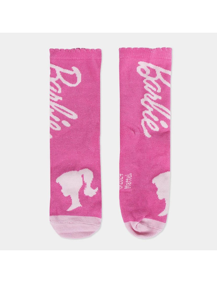Pack 4 Pares Meias Menina Barbie Multicolorido