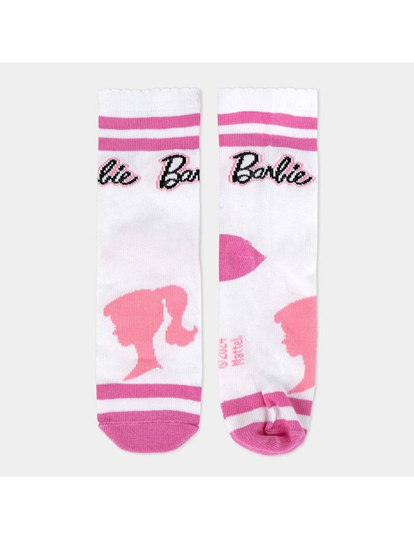 Pack 4 Pares Meias Menina Barbie Multicolorido