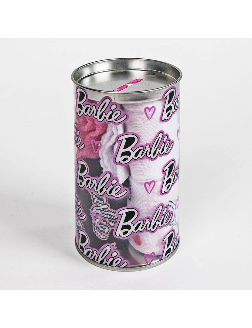 Pack 4 Pares Meias Menina Barbie Multicolorido