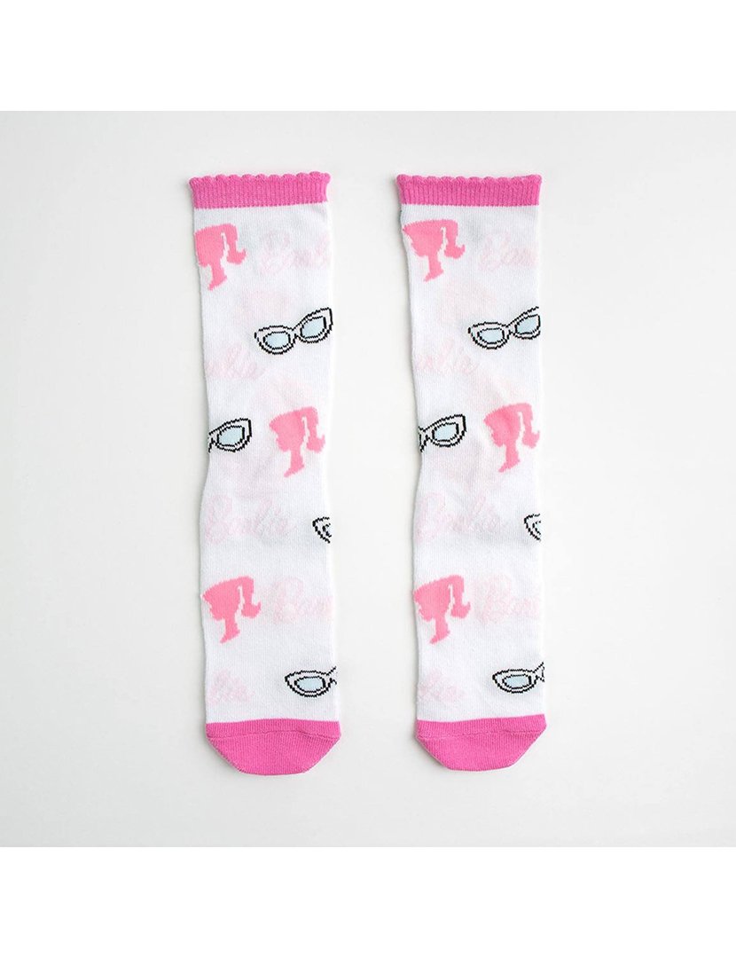 Pack 3 Meias Menina Barbie Multicolorido