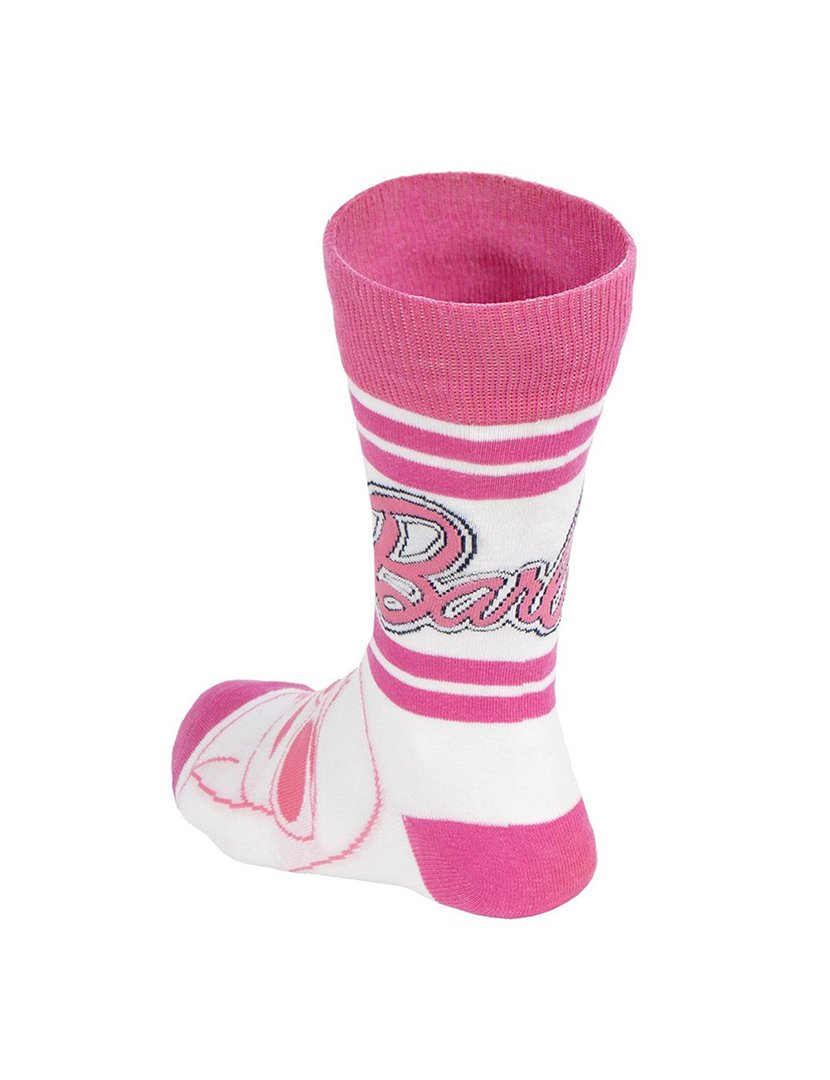 Meias Altas Senhora Barbie com Listras Multicolorido