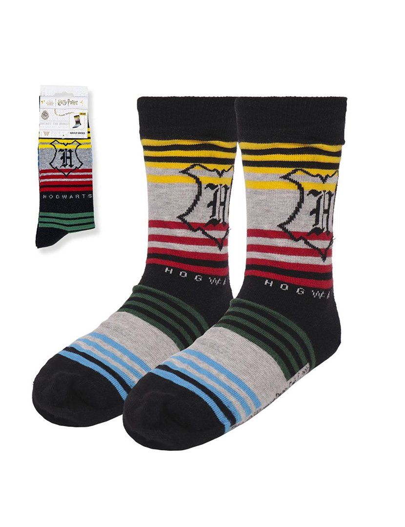 Meias Altas Unisexo Harry Potter Multicolorido