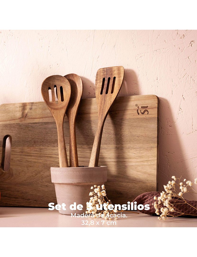 Conjunto 3 Utensílios Cozinha Agros