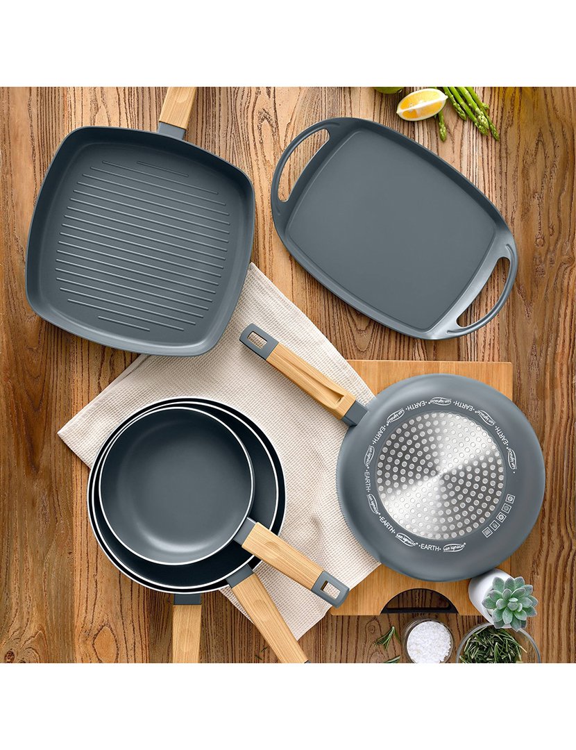 Placa Grill Earth Grey 36,9x24,6 cm