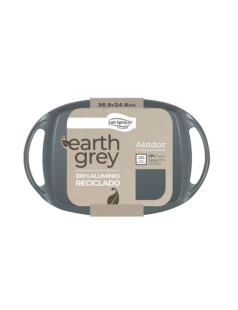 Placa Grill Earth Grey 36,9x24,6 cm