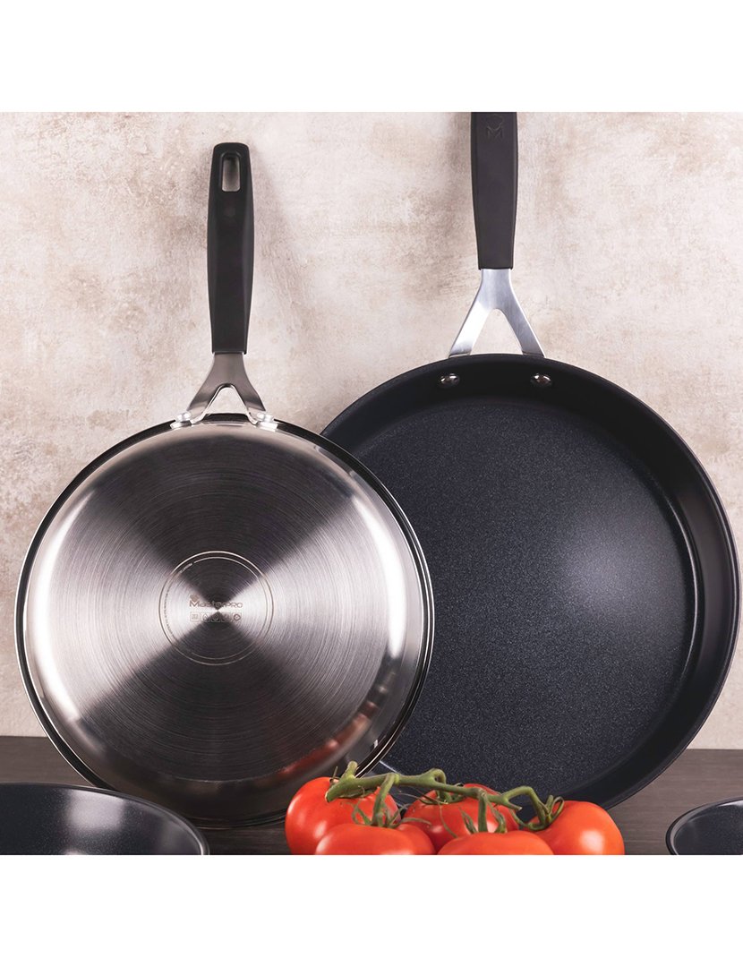 Conjunto 3 Frigideiras Aço Inox