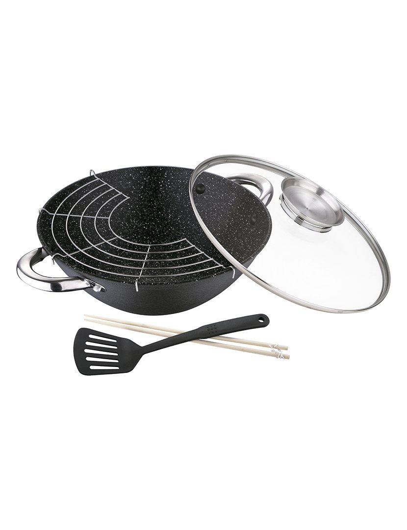 Wok Grill Fundido 28 cm