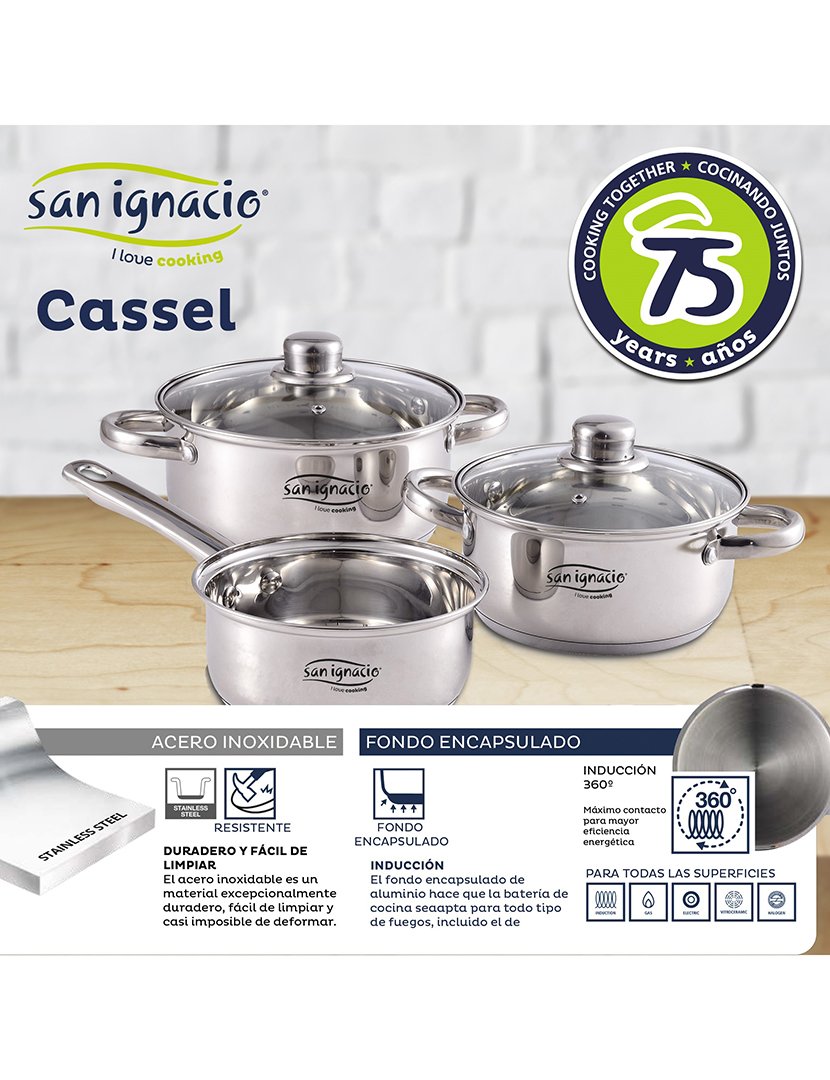 Trem Cozinha 6 Peças Cassel