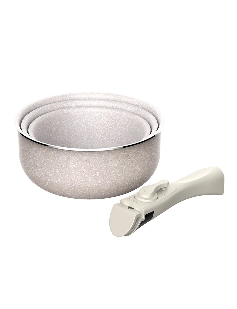 Trem Cozinha 5 Peças Ilag Creme