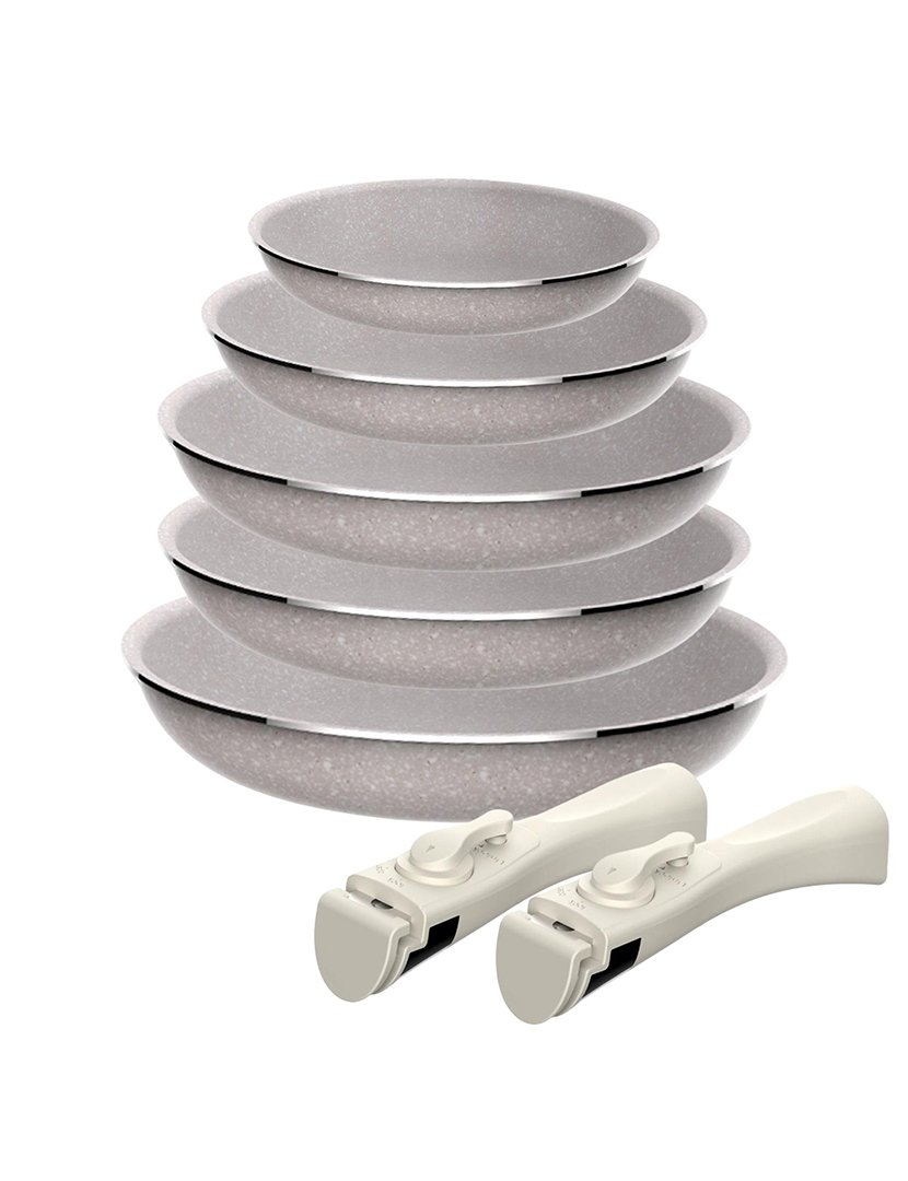 Conjunto 5 Frigideiras Ilag Creme