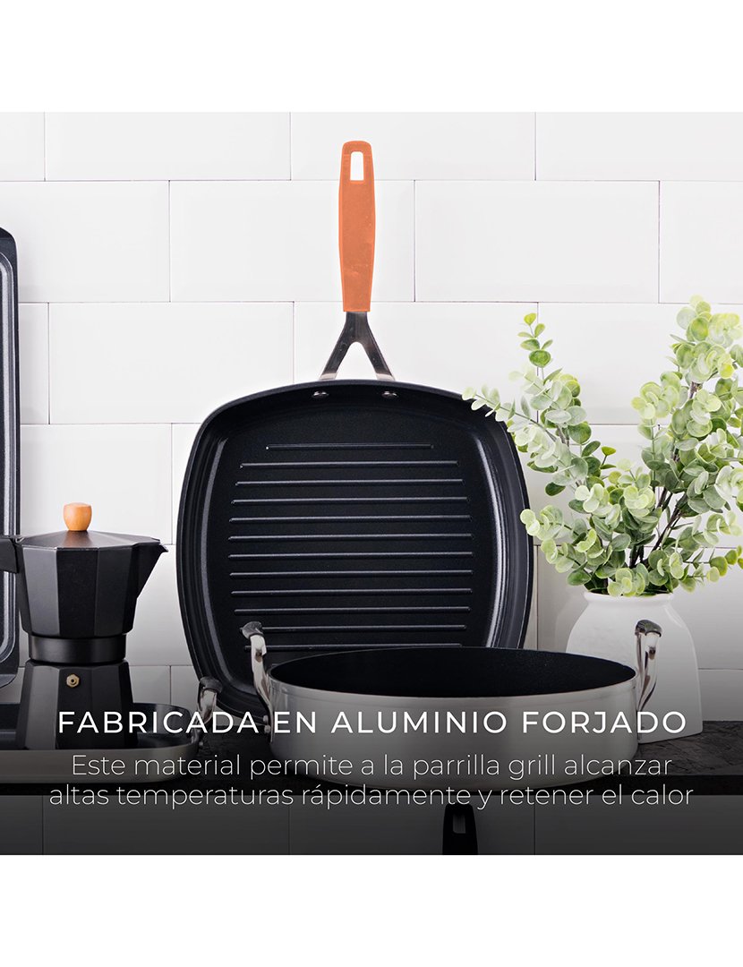 Conjunto 2 Frigideiras+Grill Compact