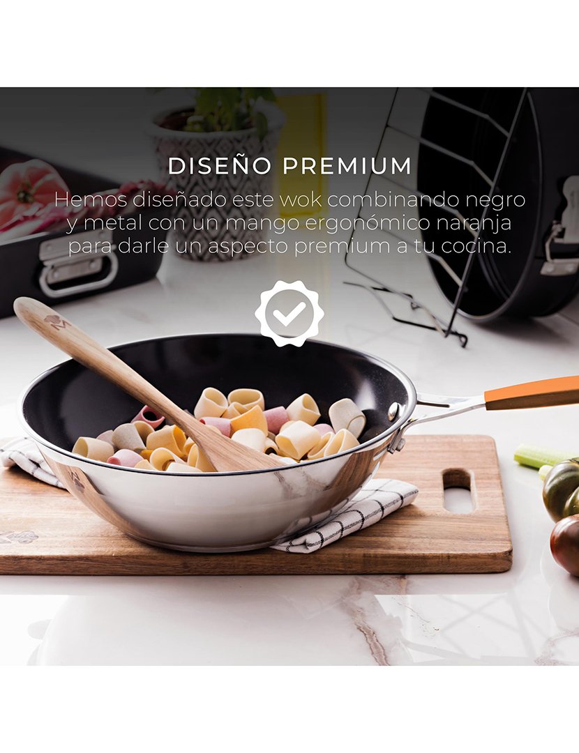 Conjunto 2 Frigideiras+Grill+Wok Compact