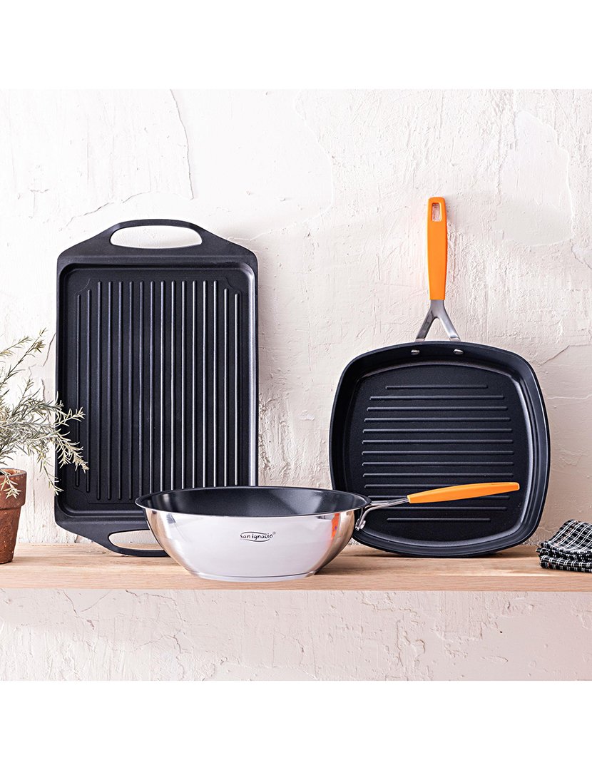 Conjunto Wok + Grill Compact