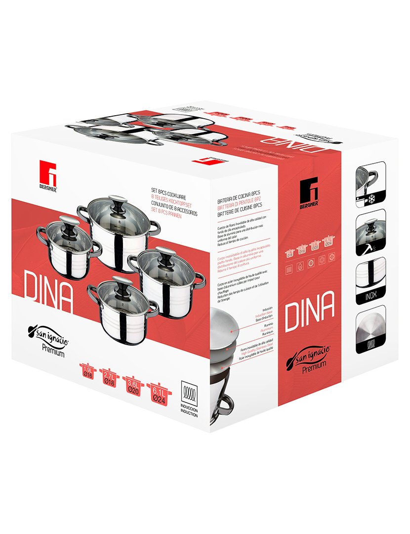 Trem Cozinha 4 Peças PremiuDina