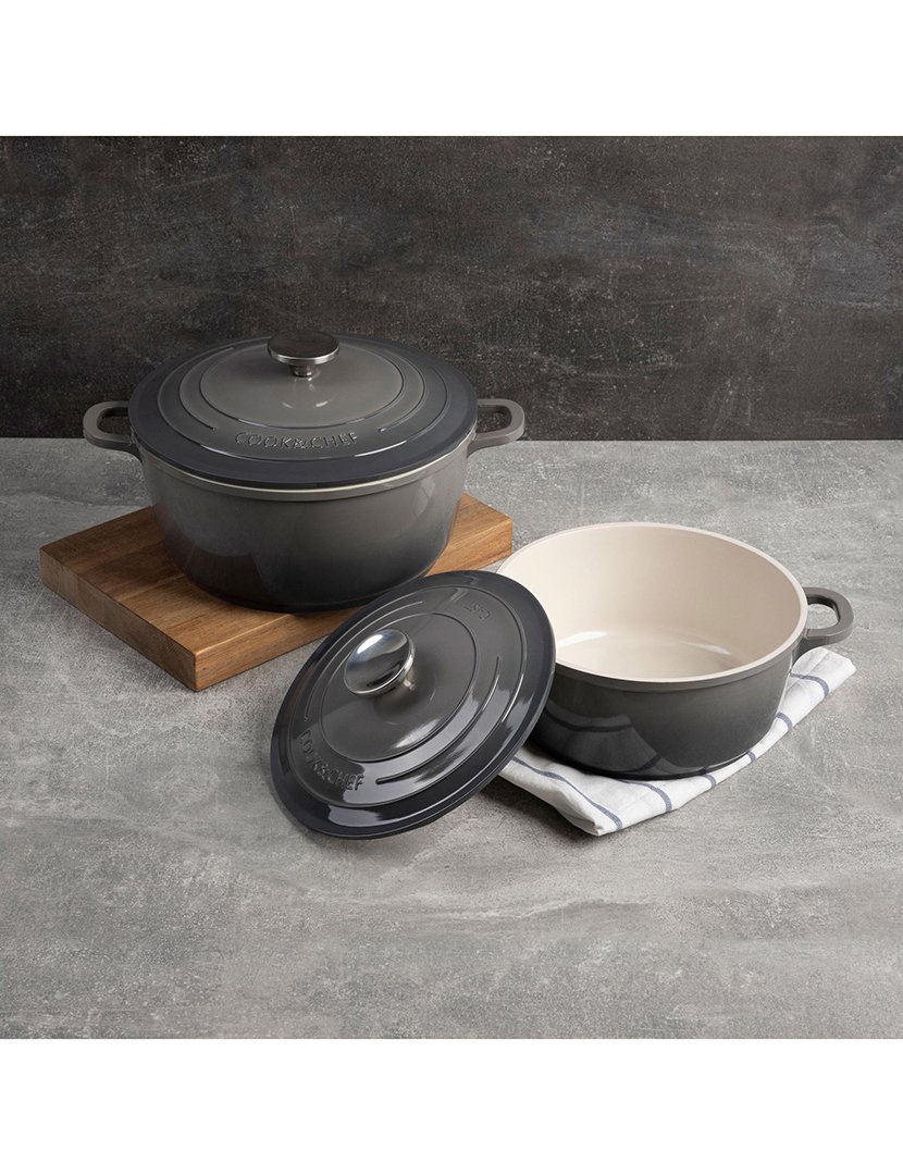 Caçarola Excalibur Cinzento 24 cm