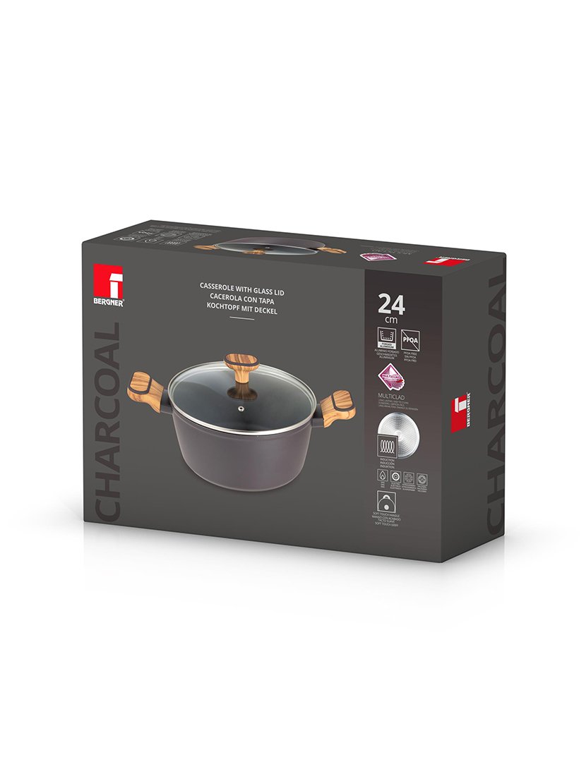 Caçarola Charcoal 24 cm