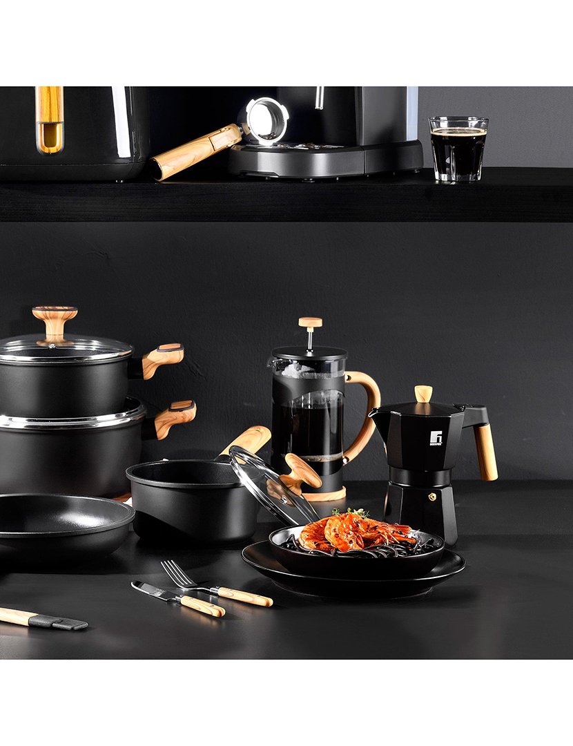 Cafeteira 6 Chávenas Charcoal