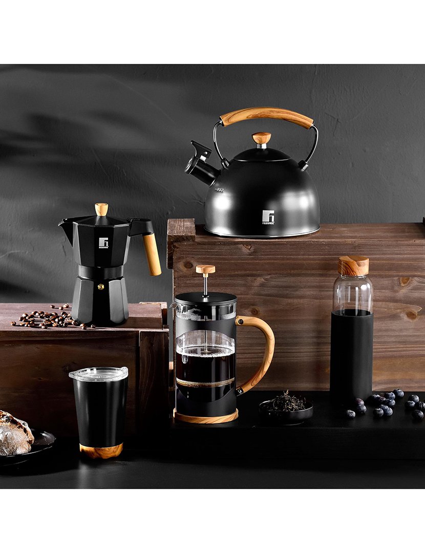 Cafeteira 6 Chávenas Charcoal