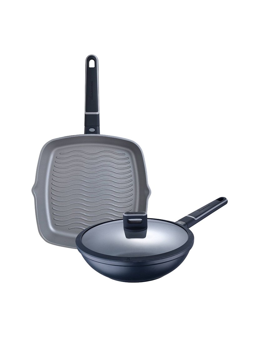 Conjunto Frigideira+Grill Indigo Fundido