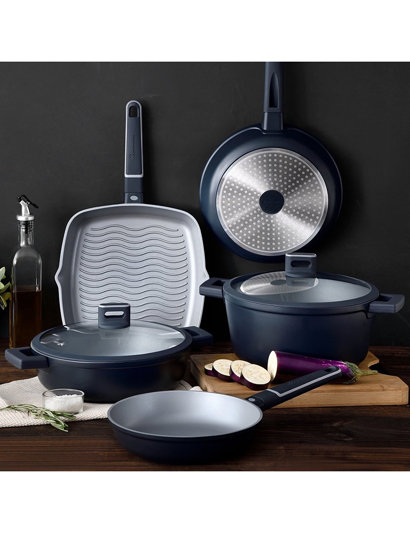 Conjunto Frigideira+Grill Indigo Fundido