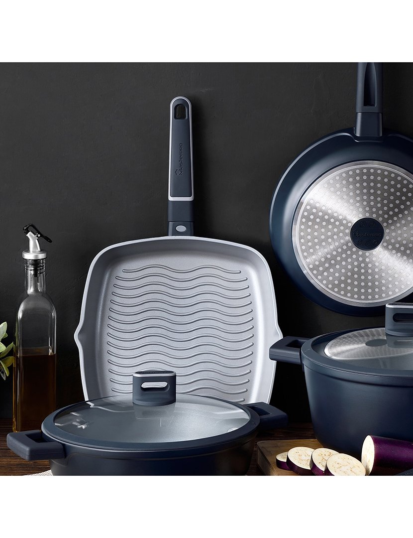 Conjunto Frigideira+Grill Indigo Fundido