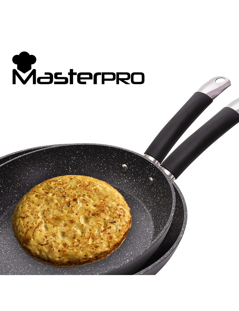 Wok MasterPro Cinza 28 cm