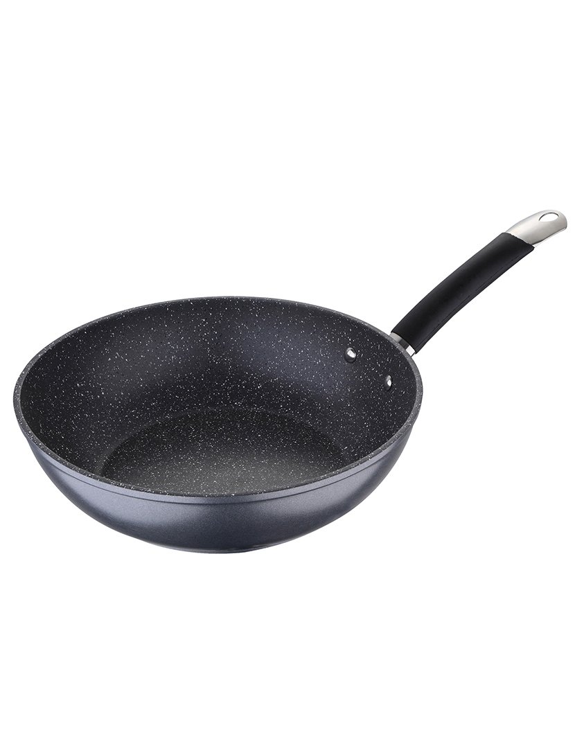 Wok MasterPro Cinza 28 cm