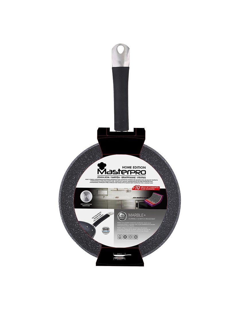 Frigideira MasterPro Cinza 24 cm